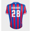 Crystal Palace Cheick Doucoure #28 Hemmatröja 2025-26 Korta ärmar Crystal Palace Cheick Doucoure #28 Hemmatröja 2025-26 Korta ärmar